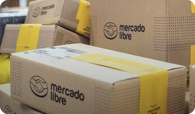 Cajas de Mercado Libre