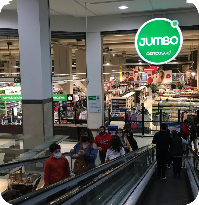 Tienda Jumbo del grupo Cencosud